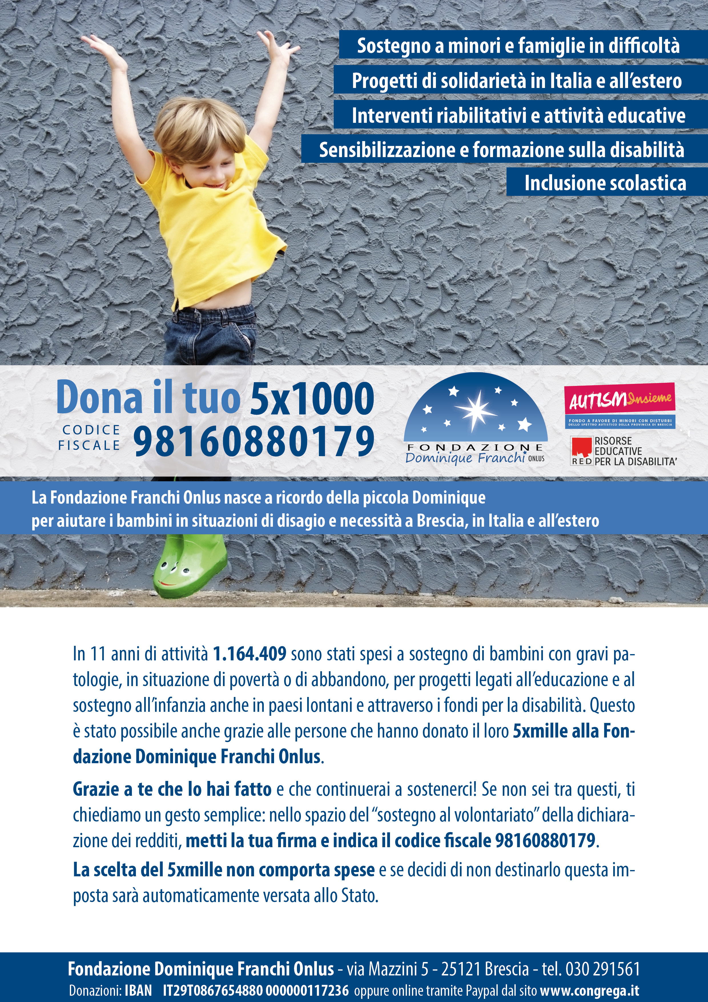 5x1000-5permille-bambini-fondazione-franchi-brescia-disabilità-autismo
